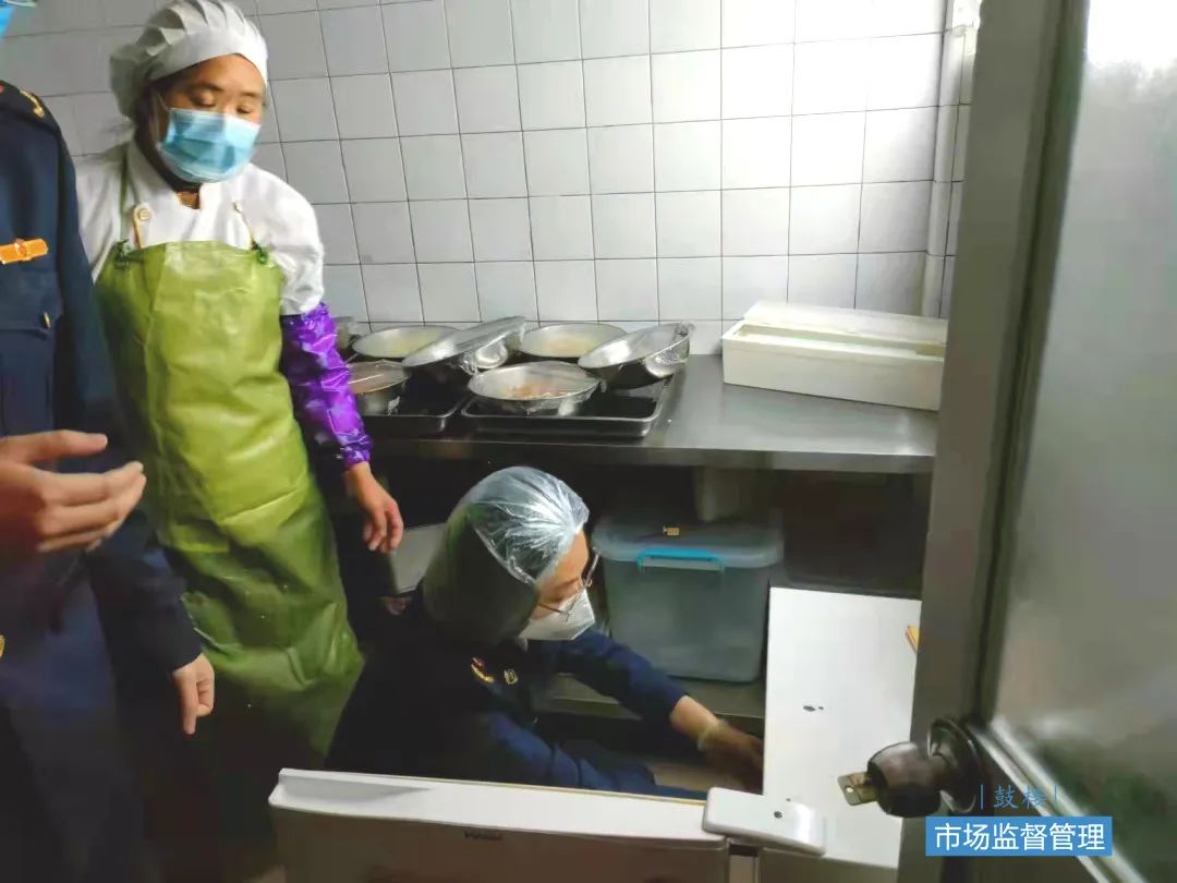 鼓樓區守護校園食品安全底線