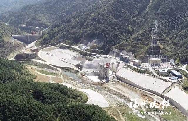 福州首個“超級蓄電池”擇機蓄水 首臺機組擬8月發電