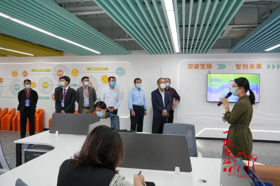省新僑人才代表赴臺江區(qū)參觀考察